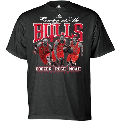 Adidas Chicago Bulls Running With The Bulls T-Shirt Extra Large
