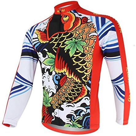 (Express Shipping)(set size:M) (recommend one size larger) perspiration Sleeve new Cycling Jersey Men vest permance For windbreaker Jerseys Long breathable