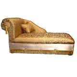 Fantasy Furniture Gold Cleopatra Chaise Figures - Medium