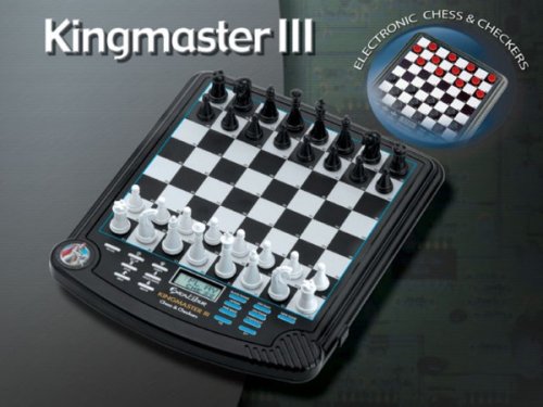 Childrens Toyshop  Toys : Electronic Kingmaster III Chess and Checkers Set
