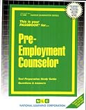 Pre-Employment Counselor (Career Examination series) (Career Exam Ser C1396)