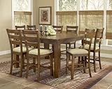 Hemstead 9 Piece Counter Height Dining Set