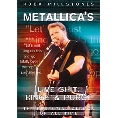 Rock Milestones: Metallica's Live Shit Binge And Purge - The Essential Albums of All Time [DVD] [2006]