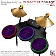 Abstract 01 Purple Skin by WraptorSkinz fits Guitar Hero 4 World Tour Drum Set for Nintendo Wii, XBOX 360, PS2 & PS3 (DRUMS NOT INCLUDED)