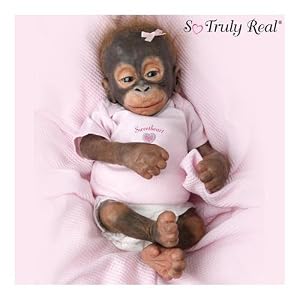 Wendy Dickison's Little Umi Orangutan Doll: Collectible Monkey Doll by The Ashton-Drake... by 