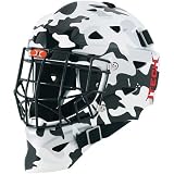 Itech Profile 1400 Senior Ice Hockey Goalie Mask with Silver Camo Detail