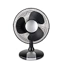 Honeywell HT-109E 9" Oscillating Table Fan - Black