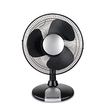 Honeywell HT-109E 9" Oscillating Table Fan - Black