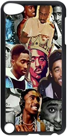 iPod Touch 5 Case, For iPod Touch 5, Hot Sale Tupac Famous Hard PC Plastic Black Case Protective Cover for Apple iPod Touch 5 5th Generation