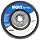 Merit Flap Disc, Type 29, , 5/8"-11 Arbor, Zirconia Alumina, 4-1/2" Diameter, Grit 80  (Pack of 10)