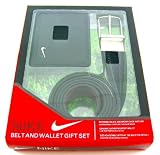 Nike Reversible Black/Brown Belt & Black Wallet Gift Set