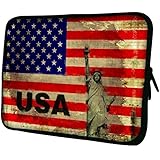 Waterfly&reg; 15" 15.4" 15.6" Inch Laptop Notebook Computer Netbook Soft Neoprene Sleeve Bag Case Cover Pouch Holder for Apple Macbook Pro 15 Macbook Air 15 Dell Inspiron 15 7537 15.6" Toshiba Laptop R15 S829 Lenovo ThinkPad T500 And Most 15" 15.4" 15.6" Inch Laptop Ultrabook Chromebook Laptop Notebook