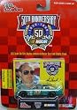 1998 - Racing Champions - NASCAR 50th Anniversary - Ken Schrader - No. 33 APR Chevrolet Monte Carlo - 1:64 Scale Die Cast Replica Car, Collectible Card and Display Stand