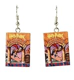 Harry Potter The Sorcerer's Stone Book Earrings Jewelry