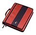 Case-it  D-250 Zipper Binder,Red