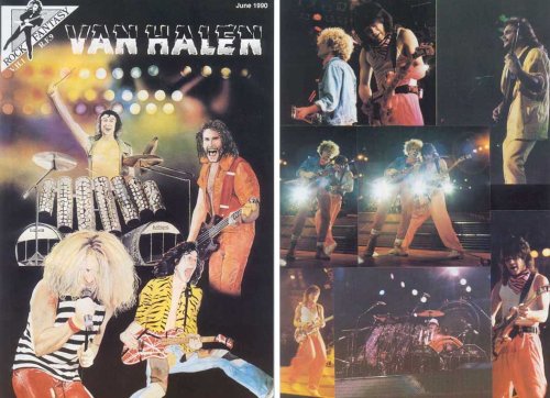 Van Halen Comic (Rock Fantasy Comics, V.H. 1 - R. F. 9)