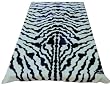 Solaron Twin Zebra Print Korean Mink Blanket