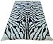 Solaron Twin Zebra Print Korean Mink Blanket