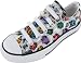 Converse Kids Rainbow Leopard Print Low Top Sneaker