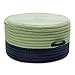 Color Block Pouf FR61 Ottoman