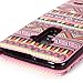 LG G Flex, E LV LG G Flex D959 / D950 / LS995 Deluxe Tribal Print PU Leather Flip Wallet/Purse Case Cover for G Flex D959 / D950 / LS995 with 1 E LV Stylus - TRIBAL