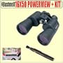 Bushnell 16X50 Powerview Wide-Angle Binoculars + Accessory Package - Bushnell ABUS16X50PK1