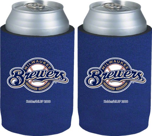 Milwaukee Brewers Can Koozie 2-Pack