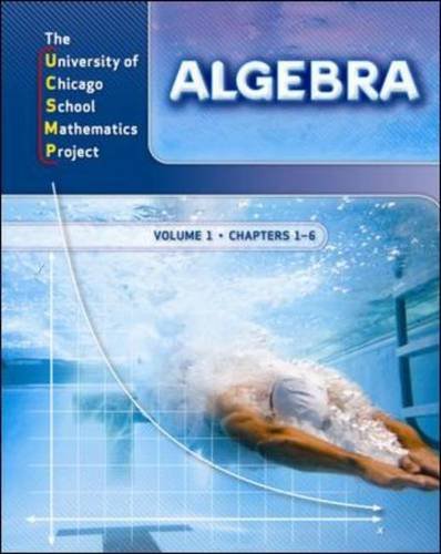 algebra chapters 1 6 vol 1 ucsmp advanced algebra