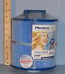 Pool Filter Cartridge Pleatco PMA40-F2M-M Replaces Unicel Master Spas (MICROBAN)