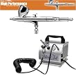 Iwata HP-C Plus Airbrush .3mm With IS50 Silver Jet Compressor