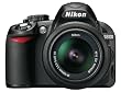 Nikon D3100 SLR-Digitalkamera (14 Megapixel, Live View, Full-HD-Videofunktion) Kit inkl. AF-S DX 18-55 mm VR Objektiv + 55-200 mm VR Objektiv
