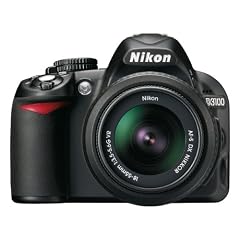 Nikon D3100 SLR-Digitalkamera (14 Megapixel, Live View, Full-HD-Videofunktion) Kit inkl. AF-S DX 18-55 mm VR Objektiv + 55-200 mm VR Objektiv