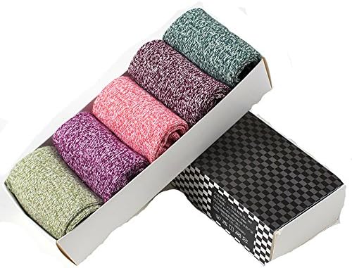 Adelina Women's 5-pack Wool Socks (Solid)
