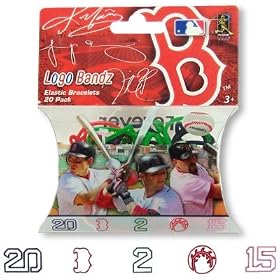 Boston Red Sox Team Player Logo Bandz Bracelets