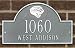 Jacksonville Jaguars Pewter & Silver Personalized Address Plaque-wall