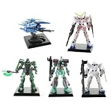 Gundam Unicorn UC2 Digital Grade – Set of 5 (2″ Figures)