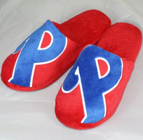Philadelphia Phillies MLB Big Logo Hard Sole Slide Slippers