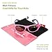 RIVBOS RBK002 Rubber Flexible Kids Polarized Sunglasses for Baby and Children Age 3-10 (Mirrored Lens Available)