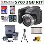 Fujifilm Finepix S700 7.1 MP Digital Camera + 2GB Deluxe Kit