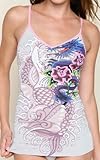 Dragon Ed Hardy KATE Cami with Shelf Bra