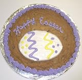 Scotts Cakes 2 lb. Chocolate Chip Cookie Cake with Iced Easter Egg