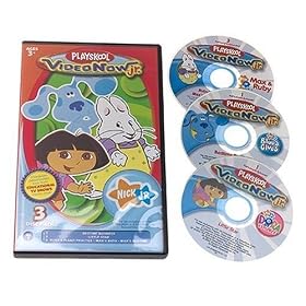 Videonow Jr. Personal Video Disc 3-Pack: Nick Jr. #1 by Hasbro