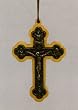 2 and 3/4" Crucifix Necklace