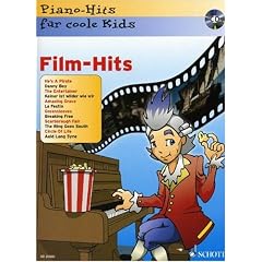 Film-Hits: Piano-Hits f�r coole Kids. Klavier. Ausgabe mit CD.