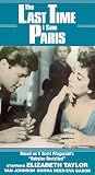 The Last Time I Saw Paris [VHS]