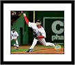 Josh Beckett Boston Red Sox MLB Framed 8x10 Photograph 2007 World Series Game 1 Pitching