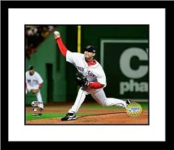 Josh Beckett Boston Red Sox MLB Framed 8x10 Photograph 2007 World Series Game 1 Pitching
