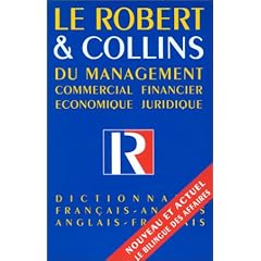 Le Robert & Collins Du Management: Dictionnaire Francais-Anglais Anglais-Francais