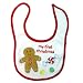 Christmas Embroidered Bib, My First Christmas