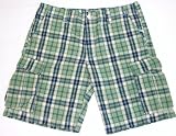 Ralph Lauren Polo Jeans Co. Green Plaid Cargo Shorts (Size 40)